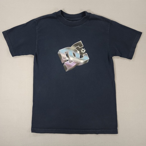 DC Other - DC Skate T Shirt Mens Small Navy Blue Short Sleeve Y2K Style